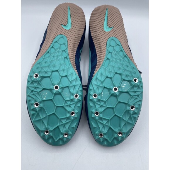 NIKE Zoom Rival S 9 Track and Field Shoes, 907564-402 - US 11.5 - Blue NWOB - Picture 15 of 16